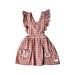 A Red Sleeveless Dresses from Newbie in size 12-18M for girl. (Front View)