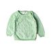 A Green Knit Sweaters from Wilson & Frenchy in size 6-12M for girl. (Front View)