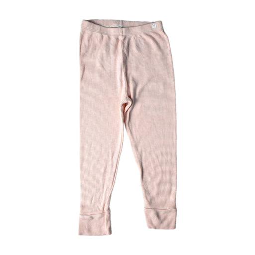 A Pink Leggings from Mori in size 2T for girl. (Front View)