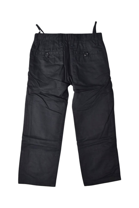 A Black Casual Pants from izzue in size 5T for boy. (Back View)