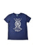 A Navy Short Sleeve T Shirts from Polo Ralph Lauren in size 7Y for boy. (Front View)