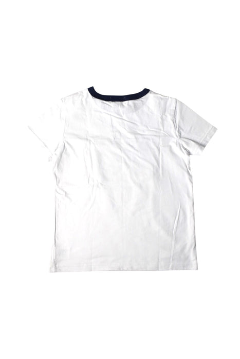 A White Short Sleeve T Shirts from Polo Ralph Lauren in size 7Y for boy. (Back View)