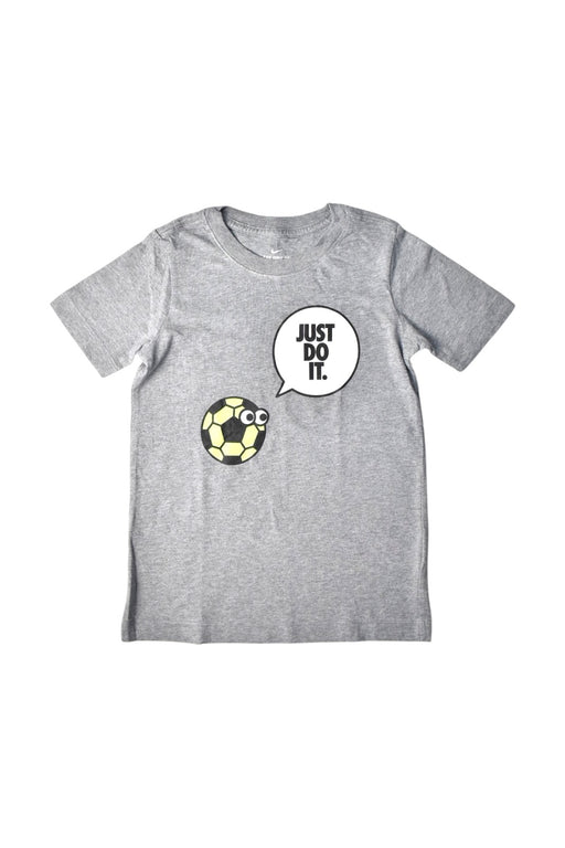 A Grey Short Sleeve T Shirts from Nike in size XS for boy. (Front View)