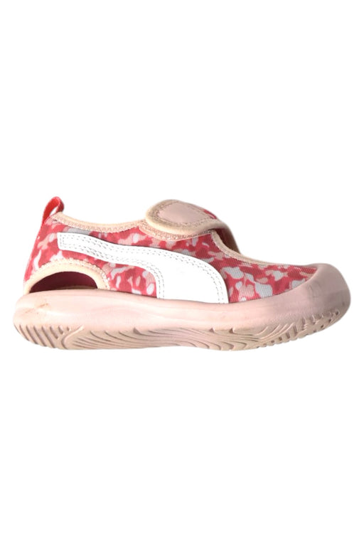A Pink Sandals from Puma in size 18-24M for girl. (Front View)