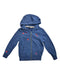A Blue Zippered Sweatshirts from Vingino in size 6T for boy. (Front View)