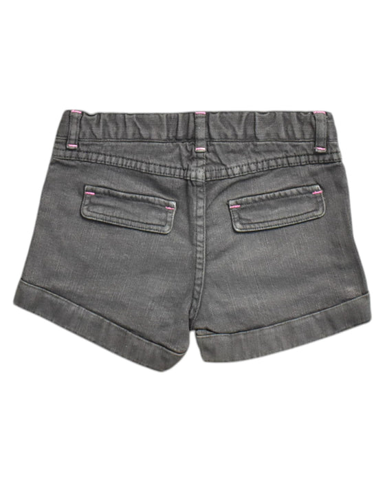 A Grey Shorts from Nanos in size 6T for girl. (Back View)