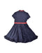 A Navy Short Sleeve Dresses from Nicholas & Bears in size 12Y for girl. (Back View)