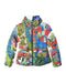A Multicolour Puffer/Quilted Coats & Outerwear from Desigual in size 10Y for girl. (Front View)