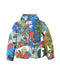 A Multicolour Puffer/Quilted Coats & Outerwear from Desigual in size 10Y for girl. (Back View)