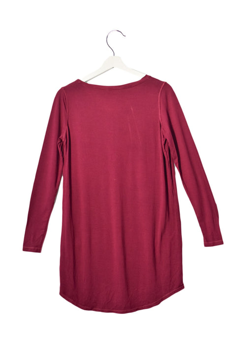A Burgundy Long Sleeve Dresses from Mamas & Papas in size M for maternity. (Back View)