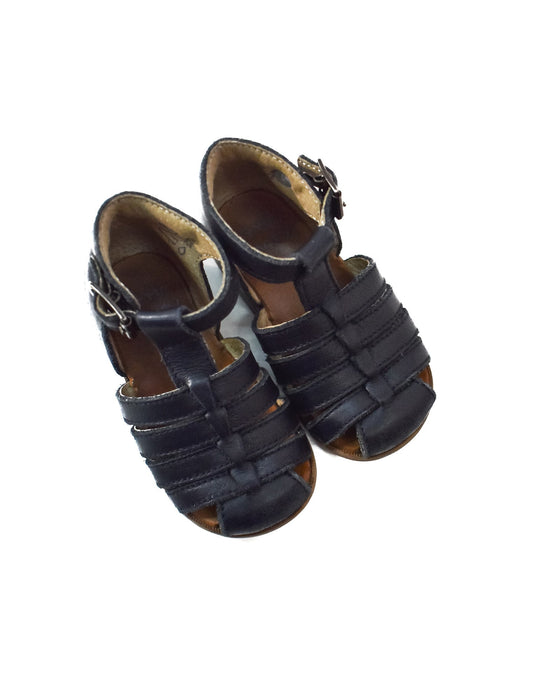 A Blue Sandals from Little Mary in size  for girl. (Back View)