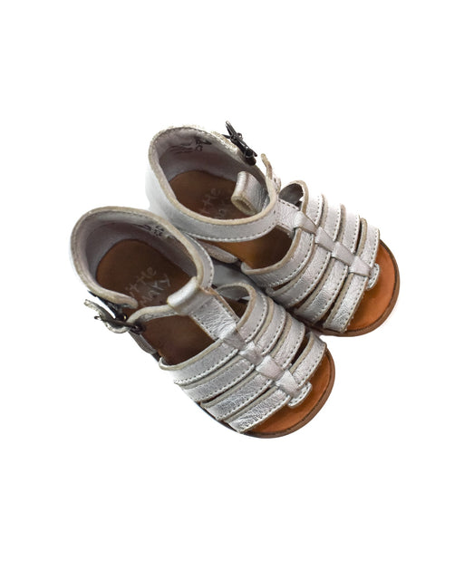 A Metallic Sandals from Little Mary in size  for girl. (Front View)