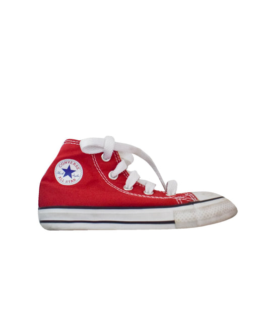 A Red Sneakers from Converse in size  for neutral. (Front View)