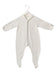 A White Long Sleeve Jumpsuits from Petit Bateau in size 12-18M for neutral. (Front View)