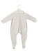 A White Long Sleeve Jumpsuits from Petit Bateau in size 12-18M for neutral. (Back View)