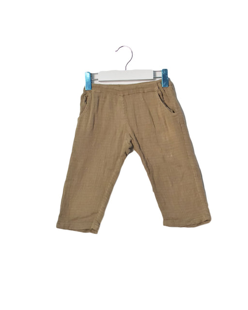 A Brown Casual Pants from Bonpoint in size 12-18M for boy. (Front View)