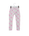 A Pink Leggings from Seed in size 2T for girl. (Back View)