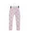 A Pink Leggings from Seed in size 2T for girl. (Back View)