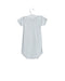 A Blue Short Sleeve Bodysuits from Petit Bateau in size 3-6M for girl. (Back View)