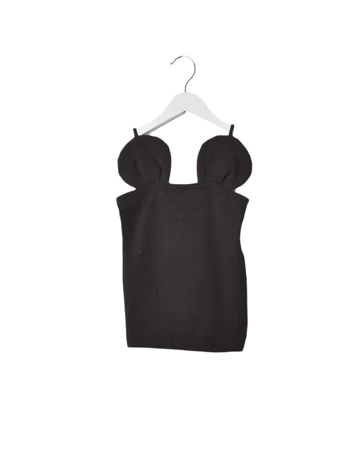 A Black Sleeveless Dresses from EFVVA in size 2T for girl. (Front View)
