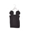 A Black Sleeveless Dresses from EFVVA in size 2T for girl. (Front View)