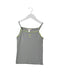 A Grey Sleeveless Tops from Bonpoint in size 3T for girl. (Front View)