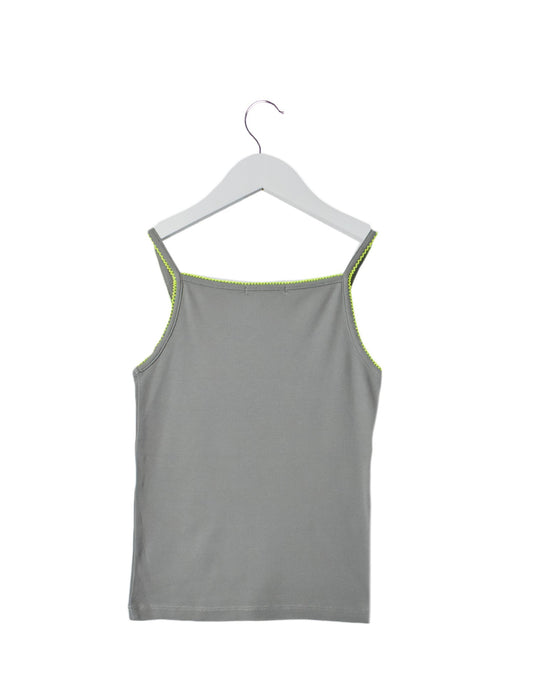 A Grey Sleeveless Tops from Bonpoint in size 3T for girl. (Back View)