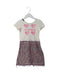 A White Short Sleeve Dresses from Dolce & Gabbana in size 18-24M for girl. (Back View)