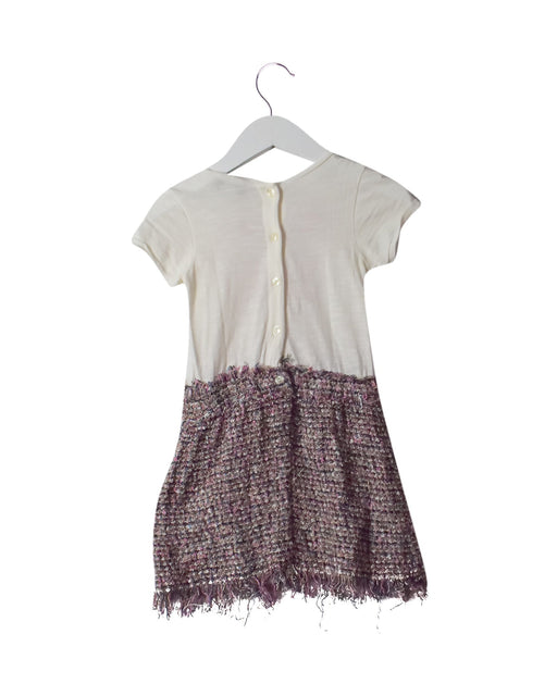 A White Short Sleeve Dresses from Dolce & Gabbana in size 18-24M for girl. (Front View)