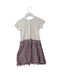 A White Short Sleeve Dresses from Dolce & Gabbana in size 18-24M for girl. (Front View)