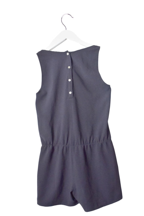 A Navy Sleeveless Rompers from Hartford in size 12Y for girl. (Back View)