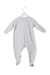A White Long Sleeve Jumpsuits from Petit Bateau in size 18-24M for girl. (Back View)