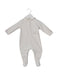 A White Long Sleeve Jumpsuits from Sergent Major in size 3-6M for girl. (Front View)