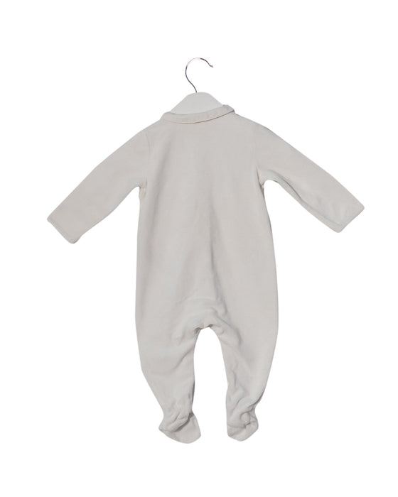 A White Long Sleeve Jumpsuits from Sergent Major in size 3-6M for girl. (Back View)
