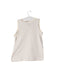 A White Sleeveless Tops from Petit Bateau in size 2T for girl. (Back View)