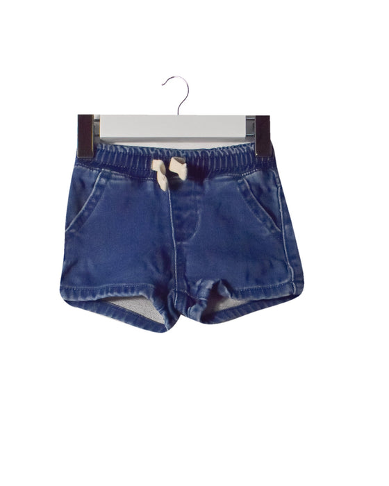A Blue Shorts from Seed in size 3-6M for girl. (Front View)