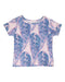 A Pink Short Sleeve T Shirts from Hunter + Boo in size 0-3M for neutral. (Front View)