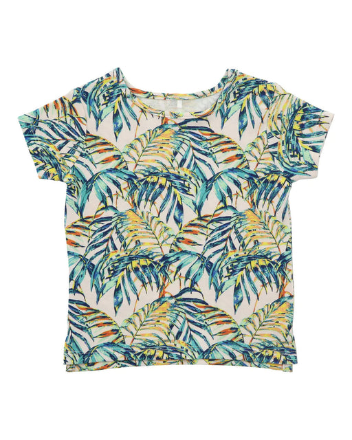 A Pink Short Sleeve T Shirts from Hunter + Boo in size 0-3M for neutral. (Front View)