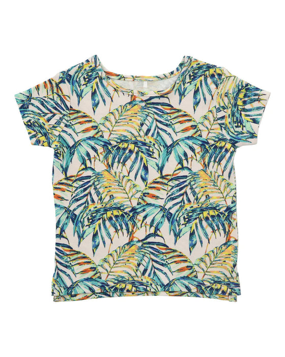 A Pink Short Sleeve T Shirts from Hunter + Boo in size 0-3M for neutral. (Front View)