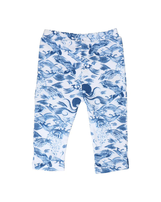 A White Leggings from Hunter + Boo in size 0-3M for girl. (Back View)