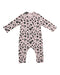 A Pink Pyjama Sets from Hunter + Boo in size 0-3M for girl. (Front View)
