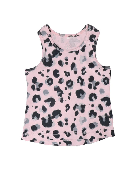 A Pink Sleeveless Tops from Hunter + Boo in size 6-12M for girl. (Back View)