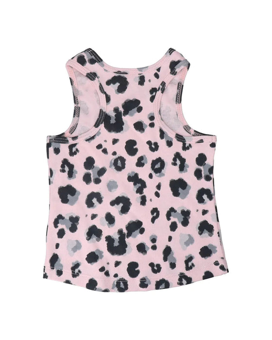 A Pink Sleeveless Tops from Hunter + Boo in size 6-12M for girl. (Front View)