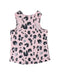 A Pink Sleeveless Tops from Hunter + Boo in size 6-12M for girl. (Front View)