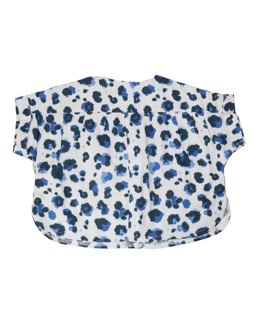 A White Short Sleeve Tops from Hunter + Boo in size 6-12M for girl. (Front View)