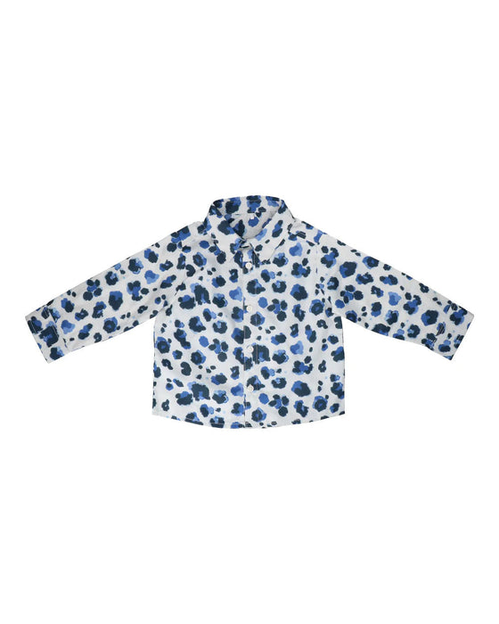 A White Shirts from Hunter + Boo in size 6-12M for boy. (Front View)