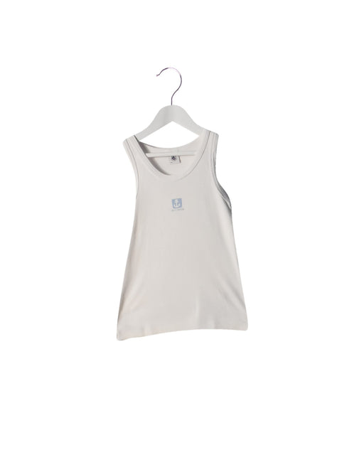 A White Sleeveless Tops from Petit Bateau in size 8Y for neutral. (Front View)