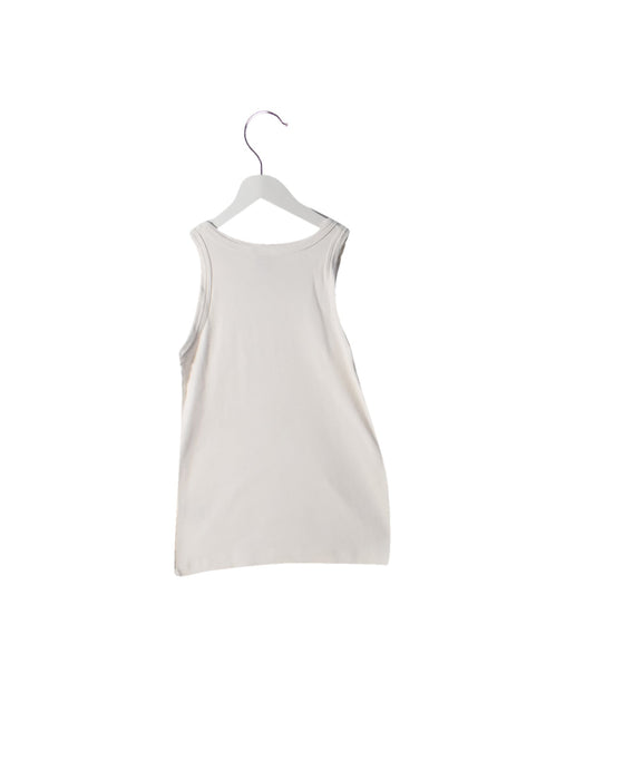 A White Sleeveless Tops from Petit Bateau in size 8Y for neutral. (Back View)