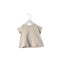 A Gold Short Sleeve Tops from Petit Bateau in size 3-6M for girl. (Front View)