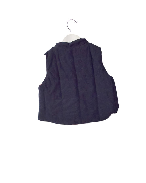 A Navy Puffer/Quilted Coats & Outerwear from IKKS in size 0-3M for boy. (Front View)
